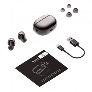 Soundpeats Engine 4 TWS Bluetooth fülhallgató fekete